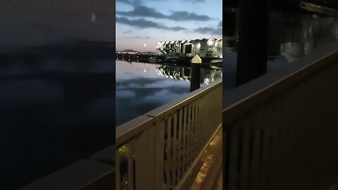 Reflection on the water, Viaduct Harbour