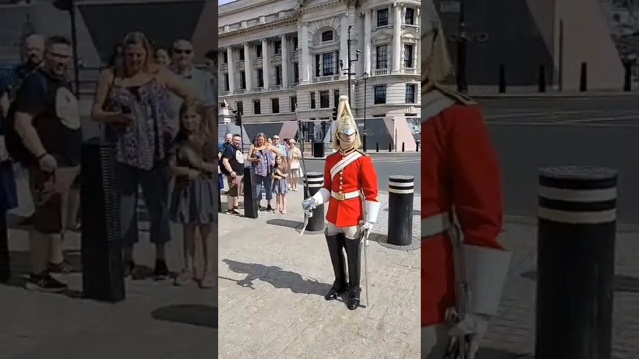 watch your back make way #horseguardsparade