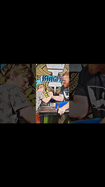 Hook Training #fatherandson #armwrestling