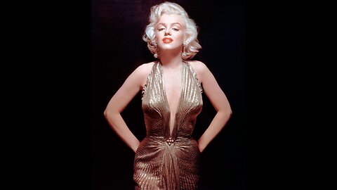 How the neural network sees the image of Marilyn Monroe...