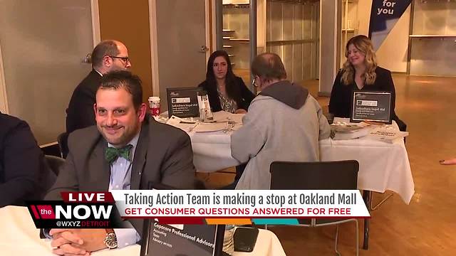 Taking Action team hits the road to Oakland Mall