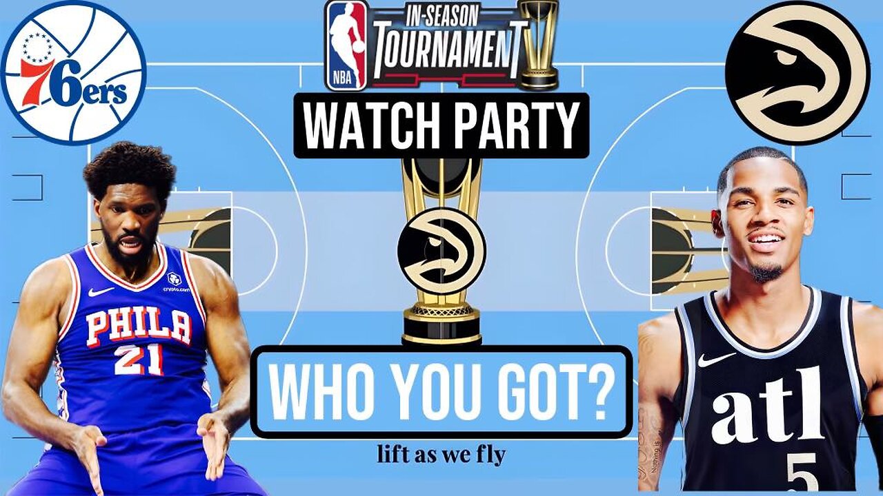 Philadelphia 76'ers vs Atlanta Hawks | Live Watch Party Stream | 2023 NBA Season Game 12