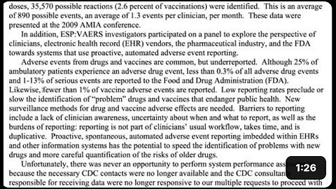 The latest VAERS covid vaccine adverse event report