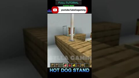 Minecraft: Hot Dog Stand