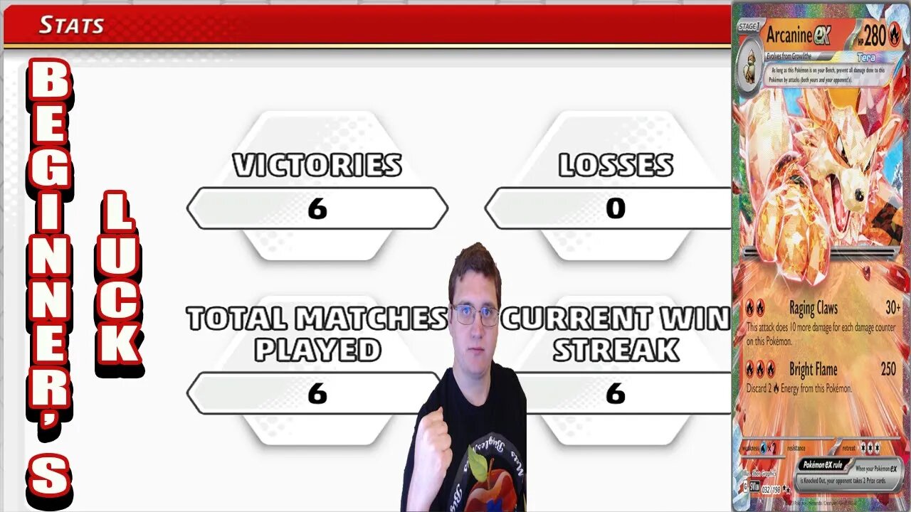 First Time Ever: Biggles plays Pokemon TCG. The 6-0 Finish Ranked play