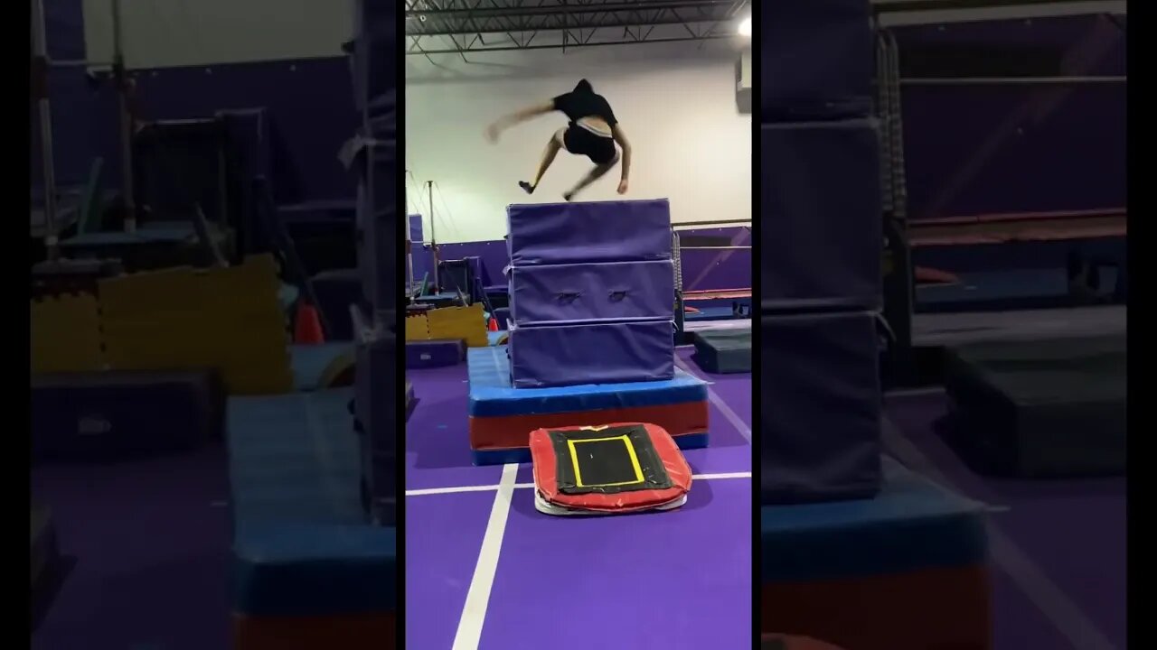 I became a gymnast for a day **didn’t end well…**