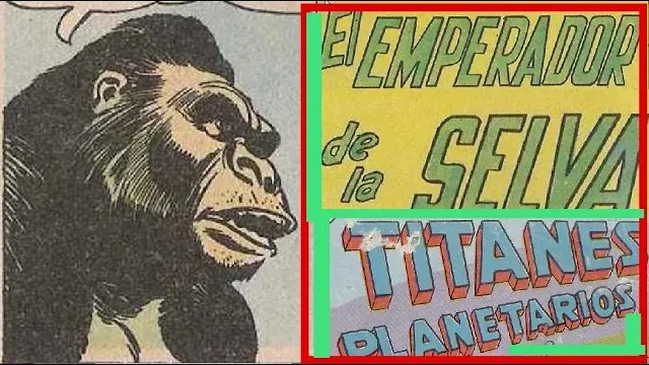 5 TITANES PLANETARIOS EL REI DE LA SELVA #comics #gibi #quadrinhos #historieta