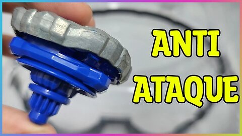 O BEYBLADE ANTI ATAQUE | Beyblade X | Testando o Knightshield 3-80T