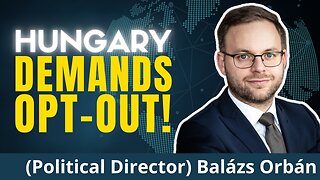 EU Is TOO WEAK For Peace. No NATO Troops In Ukraine | Hungary's Political Director Balázs Orbán