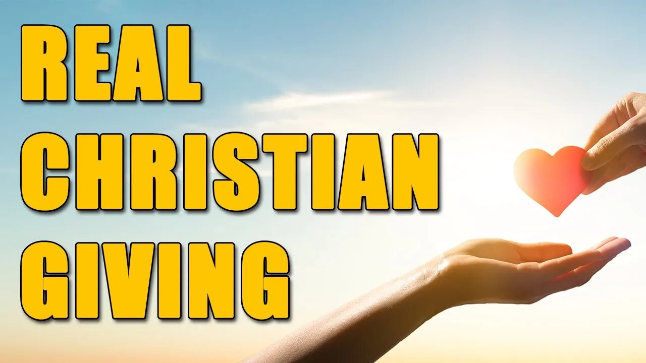 Real Christian Giving