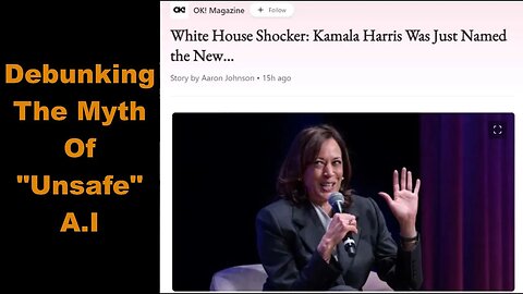 Kamala Harris Assigned As A.I Czar