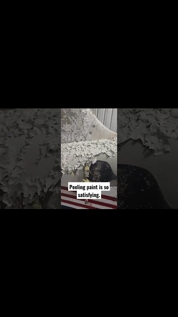 Peeling Paint is so Satisfying!