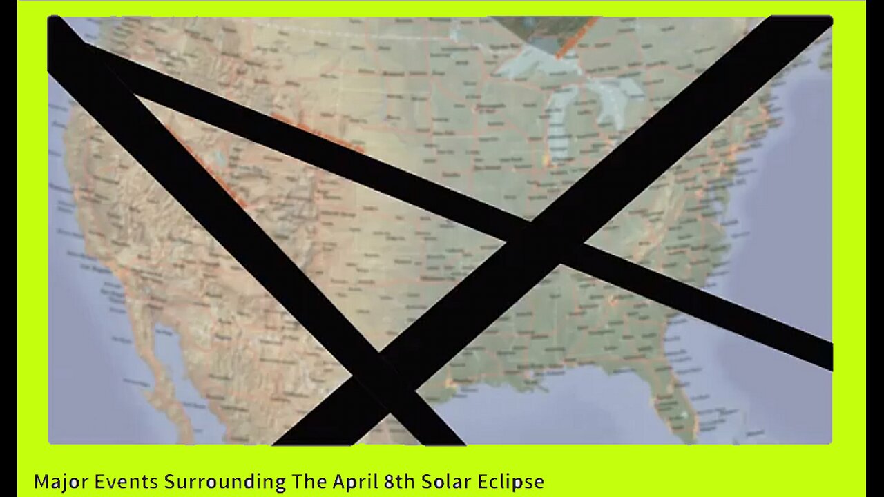 Major Events Surrounding The April 8th Solar Eclipse