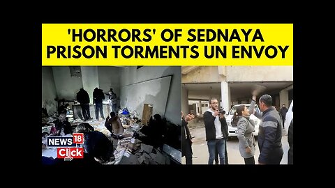 UN Special Envoy To Syria Geir Pedersen Visits The Torture Cells Of Assad's Regime | Syria War |N18G