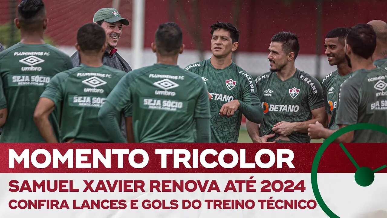 CHUVA, TREINO TÉCNICO DISPUTADO E SAMUCA RENOVADO: A PRÉ-TEMPORADA DO FLUMINENSE SEGUE FIRME