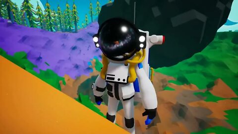 I Broke Astroneer in Half Using Dynamite and Trains！11