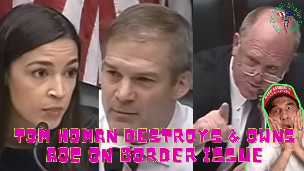 AOC Filleted by Tom Homan About Immigration - He ABSOLUTELY Owns Her