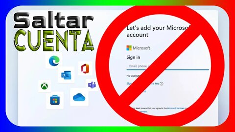 Instalar Windows 11 sin agregar cuenta Microsoft