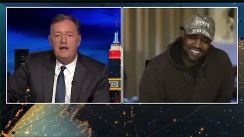 Kanye West humiliates Piers Morgan in his own show