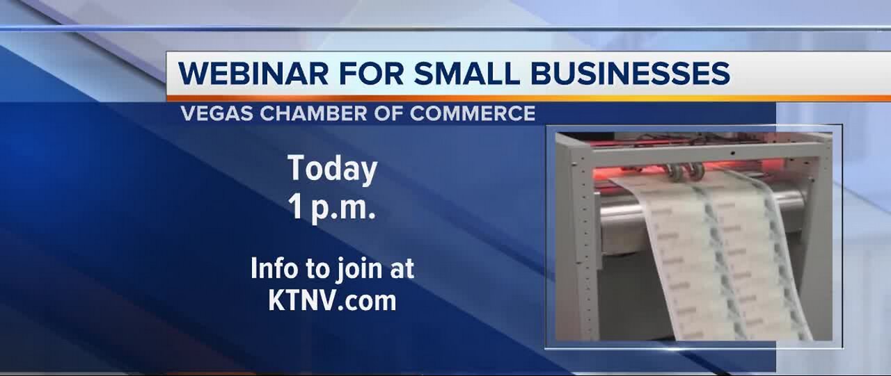 Webinar for small businesses today