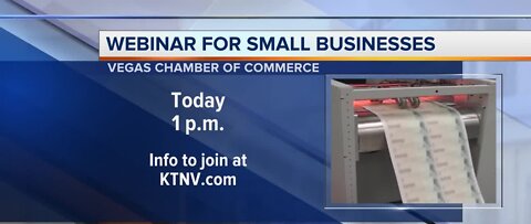 Webinar for small businesses today