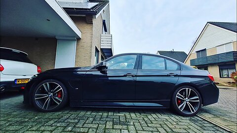 BMW 330E 2016 F30 review and HD sound RESONATOR DELETE EXHAUST SOUND HD M-Performance FOUNDER IN CAR