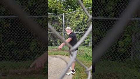 Discus Throws at the Illinois Senior Olympics in Springfield