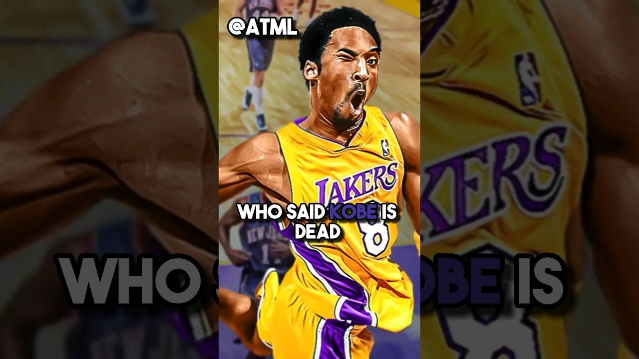 Who Said KOBE IS Dead?! #youtubeshorts #shorts