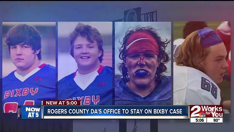 Rogers County DA's office to stay on Bixby case