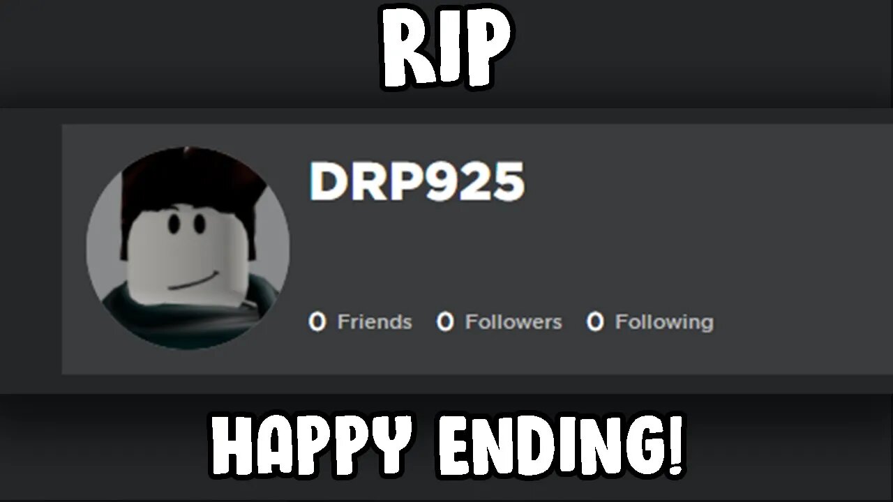 Rest In Peace DRP925 😞 (HAPPY ENDING!)