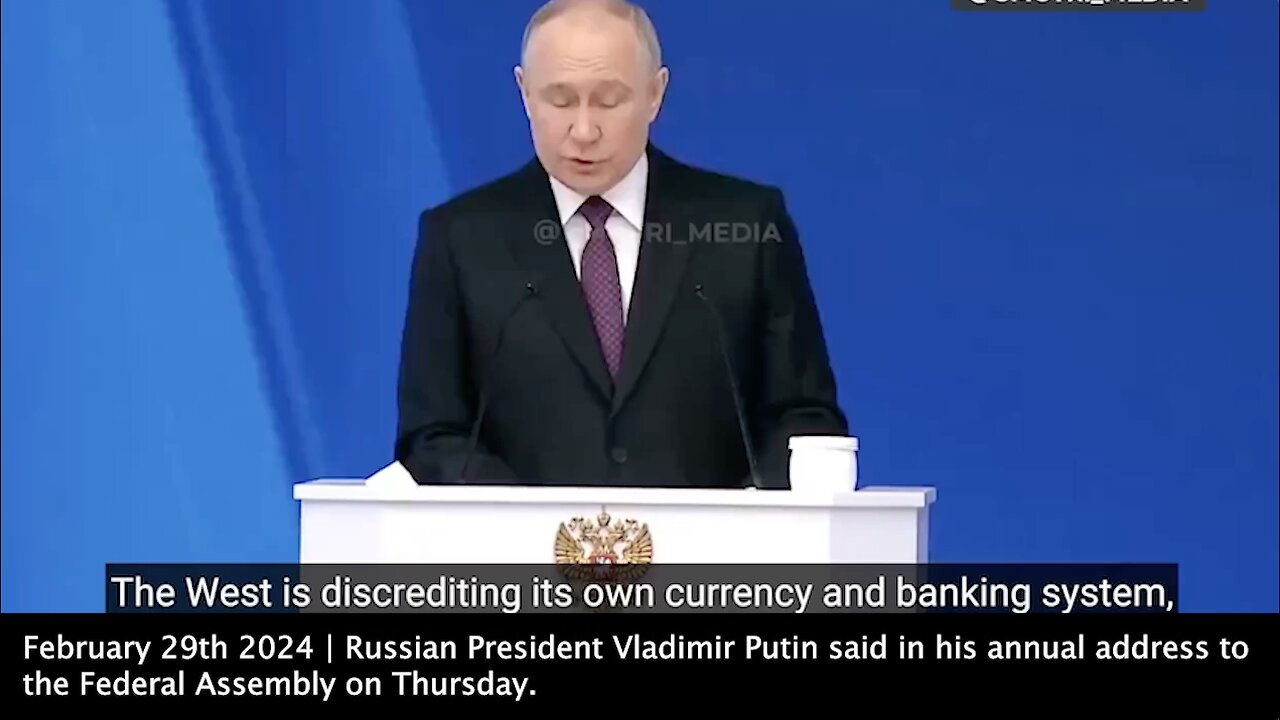 BRICS | MUST WATCH | Why Did Putin Say? "The West Is Sawing Off the Branch On Which It Has Been Sitting." Dedollarization Explained By: Putin, Bannon, Trump, Kiyosaki, Malmgren, Werner, Harari, Schectman, Soros, Carstens & Bet-David