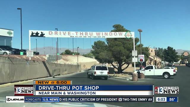 Tribal pot shop considering drive-thru weed window