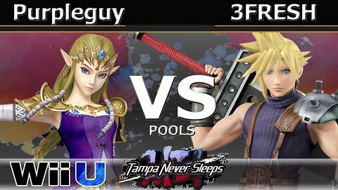 BC|Purpleguy (Zelda) vs. 3Fresh Lade (Cloud) - Wii U Pools - TNS7