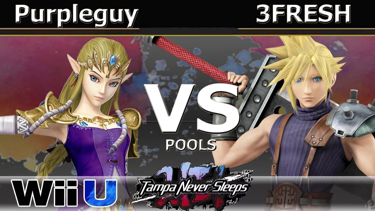 BC|Purpleguy (Zelda) vs. 3Fresh Lade (Cloud) - Wii U Pools - TNS7