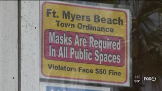 Fort Myers Beaches open, masks required