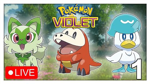 🔴 LIVE - Pokémon Violet Gameplay | (I LOVE Pokémon Games)