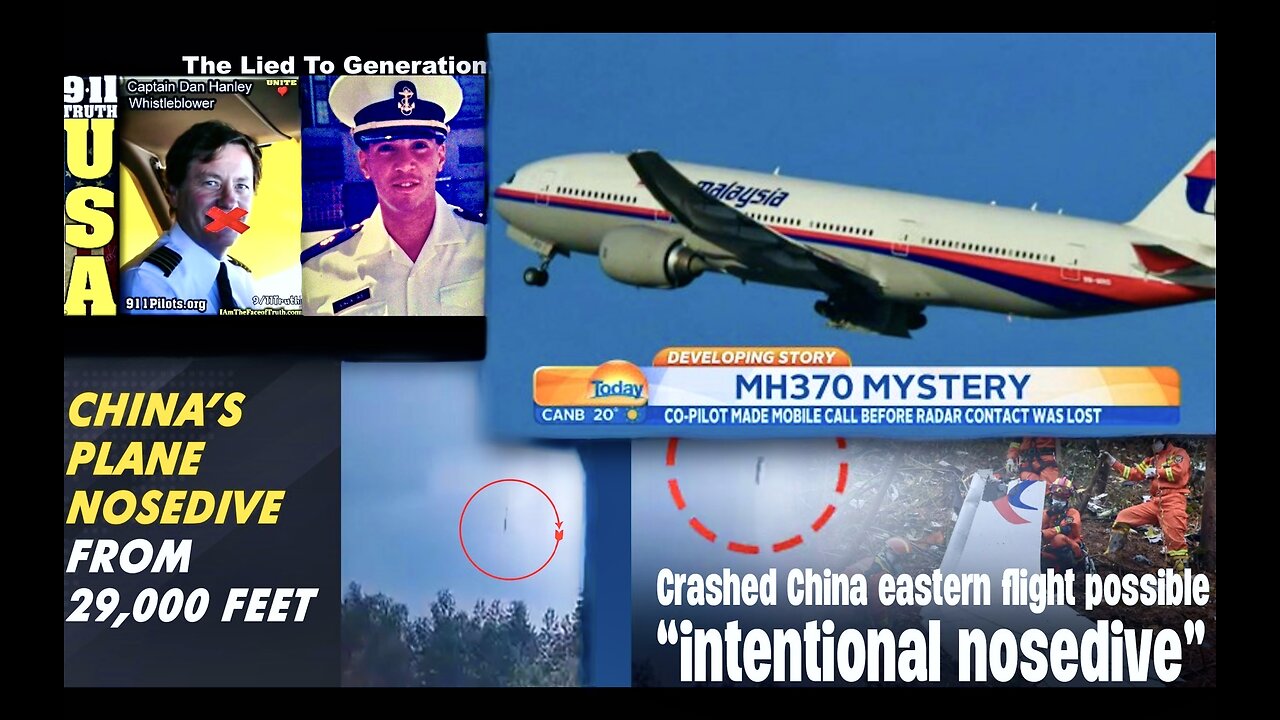 Captain Dan Hanley Victor Hugo Malaysia Airline 370 Disappearance China Airline Nose Dive Mystery