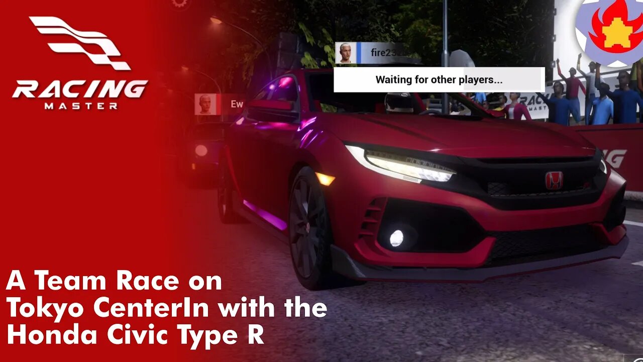 A Team Race on Tokyo CenterIn with the Honda Civic Type R | Racing Master