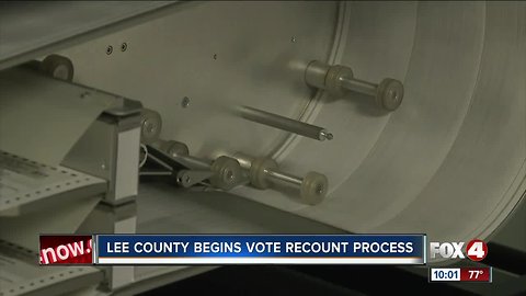 Lee County recounts votes