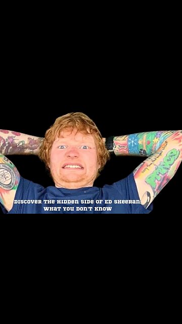 How Ed Sheeran Went From Nobody to Pop Music Icon in a Blink of an Eye! #shorts #edsheeran #music