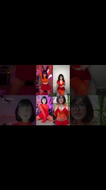 Rate the Girls: Best Velma - Scooby Doo TikTok Cosplay Contest #2 🧡👻🧛‍♂️ #shorts