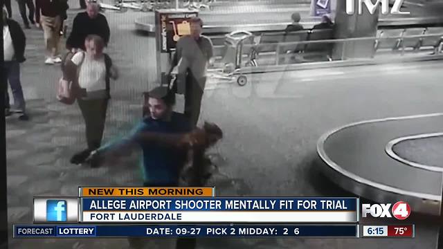 Lawyers: Florida airport shooting suspect still mentally fit