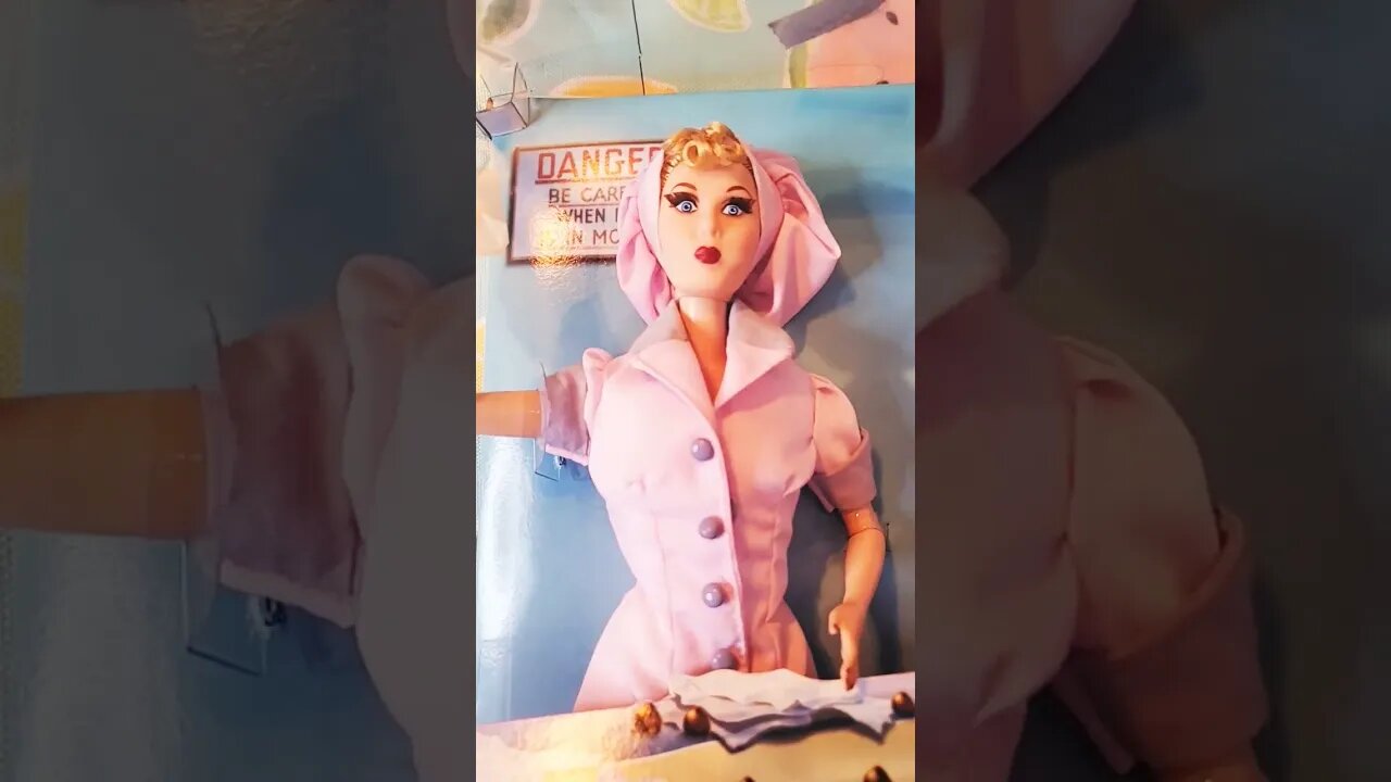 2008 Mattel I Love Lucy Doll Job Switching