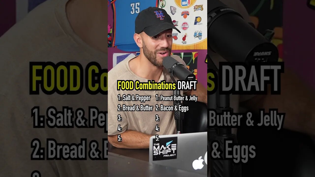 The FOOD COMBINATIONS Draft!! What Are The Best Food Combos? #shorts #food #combos #drafts