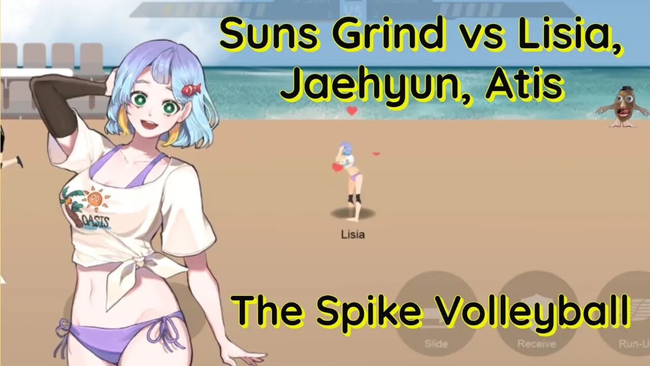 The Spike Volleyball - Mobile Update - S-Tier Yongsub vs S-Tier Lisia, Jaehyun, Atis