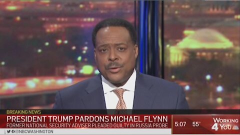 NBC 4 News anchor Leon Harris lied to viewers about Michael Flynn