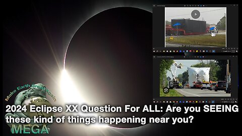 2024 Eclipse XX Question For ALL: Are you SEEING these kind of things happening near you?