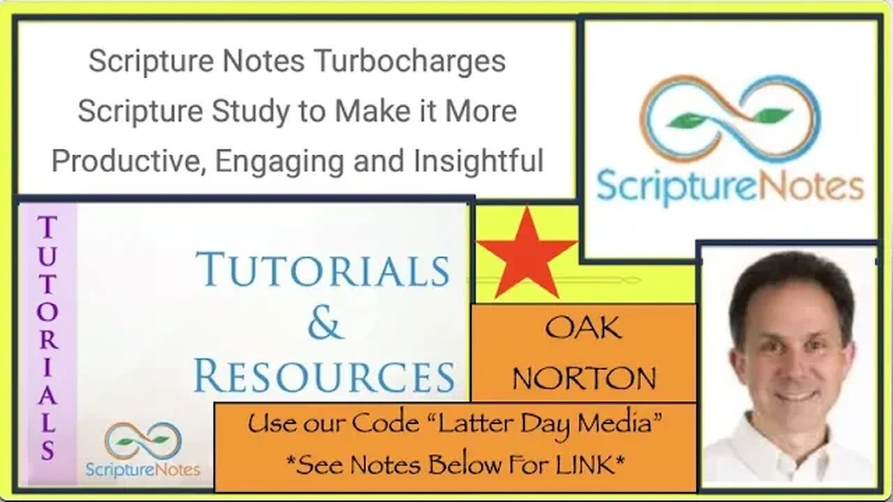 Oak Norton - Tutorial "Scripture Notes:" Spiritual Study & Resources on Jet Fuel