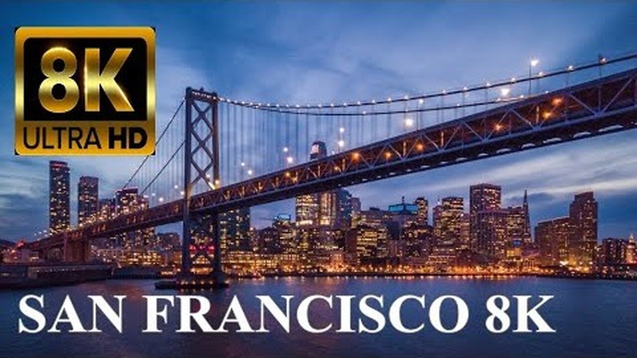 San Francisco, California, United States of America 8K Ultra HD Video