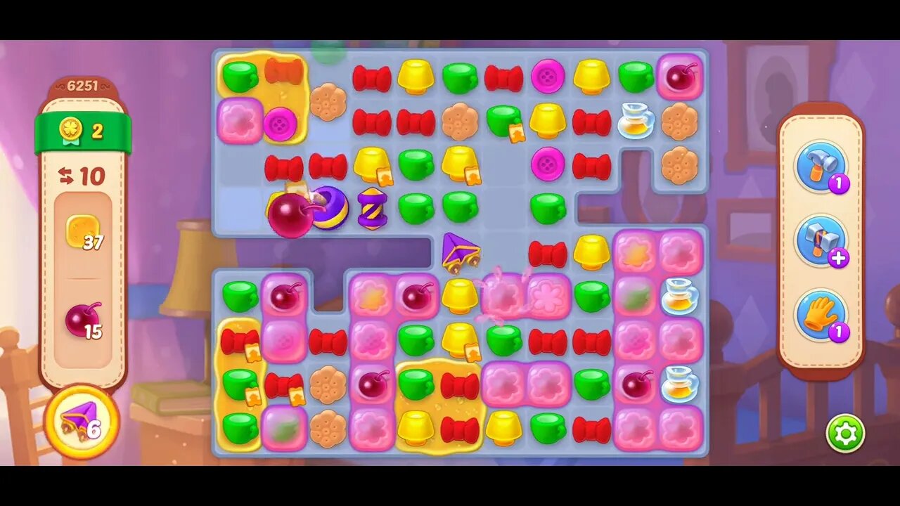 Playrix Homescapes Gameplay Walkthrough Level 6251